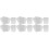 12Pairs Plastic Boot Inserts White Reusable Boot Shaper for Tall Boots 5
