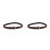 2Pcs Durable Brown Stirrup Leathers with Quick Adjust Feature 10
