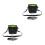 2Pcs Dog Treat Waist Pack Grey Multifunctional Training Accessory 8