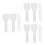 36Pcs Lightweight White Refrigerator Ice Remover Frost 10