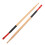 1Pair Red Wooden Drumsticks Practical Lightweight Drumsticks for Drums 1