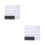 2Pcs Assorted Color Durable Piano Key Stickers Easy Remove Reuse 4