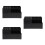3Pcs Compact Black ABS Hair Salon Scissors Container Storage Box 4