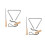 2Pcs Handheld Silver Iron Triangle for Music Education and Bands 3