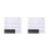 2Pcs Assorted Color Durable Piano Key Stickers Easy Remove Reuse 7