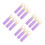 12Pcs Universal Fit Lavender Plastic Handle Grips for Brooms and Mops 10