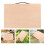 2Pcs Solid Wood Drawing Boards Portable Sketching Tools Multi-Color 11