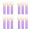 12Pcs Universal Fit Lavender Plastic Handle Grips for Brooms and Mops 8