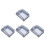 4Pcs Home Use Waterproof Black Plastic Outdoor Socket Covers 9