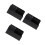 3Pcs Compact Black ABS Hair Salon Scissors Container Storage Box 9