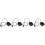4St Draagbare USB Oplader Zwart ABS Opladen 6