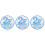 3St Grote Vloernummer Sticker Multi Kleur Voor Appartement 5