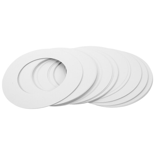 250Pièces Protège-Cire En Papier Couché Pour Usage Esthétique 2