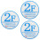 3St Grote Vloernummer Sticker Multi Kleur Voor Appartement 7