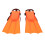 4Pièces Palmes Natation Enfants Orange Eva+pvc Confort 2