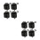 8Pcs Stable Black Air Hammer Replacement Springs for Pneumatic 4