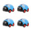 4St Kinder Pull Back Auto's, Plastic Speelgoed Met Ontwerp 6