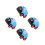 4St Kinder Pull Back Auto's, Plastic Speelgoed Met Ontwerp 8