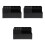 3Pcs Compact Black ABS Hair Salon Scissors Container Storage Box 3