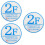 3St Grote Vloernummer Sticker Multi Kleur Voor Appartement 8