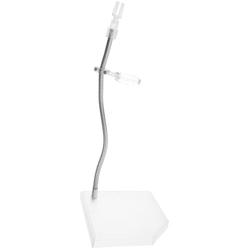 5St Wit Plastic Displayhouder Voor Flexibele Actiefiguur Presentatie 2