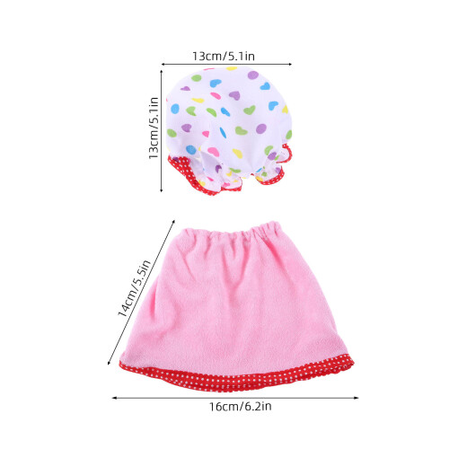 Poppenbadjas En Accessoires Van Polyester Voor Rollenspel 1