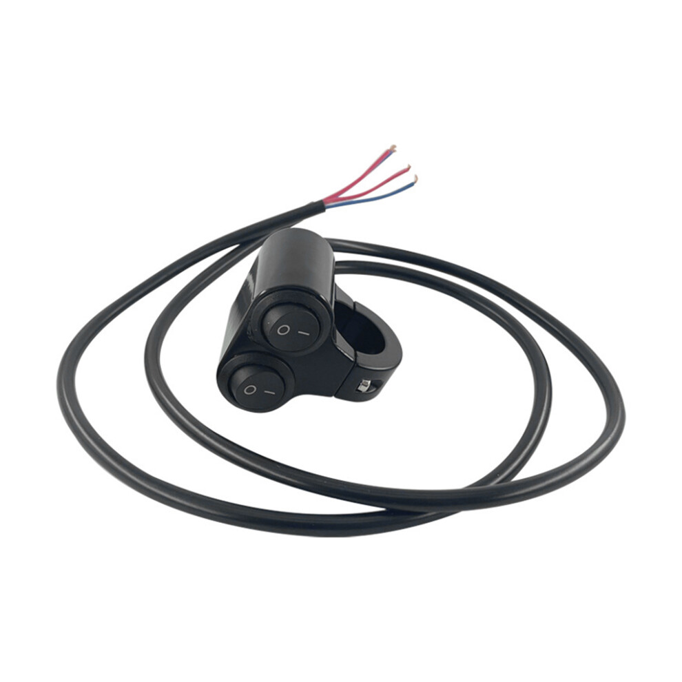 12V Motorcycle Headlight Handlebar Dual Button Switch Aluminium Alloy 5759983892090