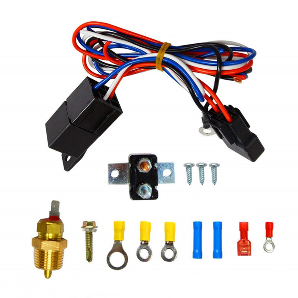 Car Electric Fan Relay 12V Automatic On/Off Automotive Thermostat 5759983893271