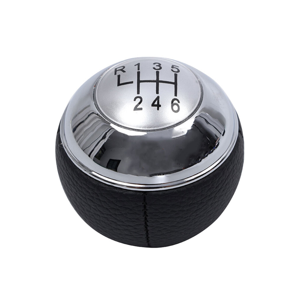 (Silver, 6 Gear) Car Gear Shift Knob Modified Manual Automotive Shifter Lever Part 5759983890157