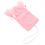 3Stk Ski Helmcover Strick Pink Mit Comic Für Kinder 10
