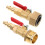 5Stk Schnellkupplung Messing -Adapter Mit 3/4 Zoll Gewinde 1