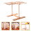 2Stk Holz-Pasta- Orange Mit Praktischem, Leichtem Design 9