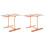 2Stk Holz-Pasta- Orange Mit Praktischem, Leichtem Design 4