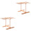 2Stk Holz-Pasta- Orange Mit Praktischem, Leichtem Design 5