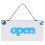 2Stk Holzschild Doppelseitig Offenes Geschlossenes 1