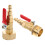 5Stk Schnellkupplung Messing -Adapter Mit 3/4 Zoll Gewinde 2
