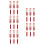 15Stk Weihnachtskugelschreiber LED Boxing Pen Bunt Für Kinder Schule 3