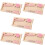 5Pièces -Monnaie Graduations Bois Rose Design Et Sécurisé 10