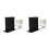 2Pièces Base Noire Support Clôture Post De Jardin Durable 8