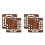 4Stk Briefumschlag Schablone Holz DIY Kreativ Tool Farbe 9