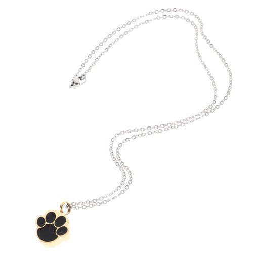2Stk Schmuck Ascheanhänger Gold Haustier Urne 1