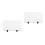 2Pièces Cadres Sublimation Pour Transfert Thermique DIY Robustes 6
