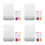 4Sets Transparentes LED Malbrett Mit Licht Abwischbar Und 7