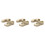 3Paires Chaussures Enfants Dorées Semelle Pour Course 5