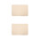 2Pièces Protège-Lit Réutilisable Beige Multicouche 7