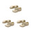 3Paires Chaussures Enfants Dorées Semelle Pour Course 7