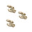 3Paires Chaussures Enfants Dorées Semelle Pour Course 8