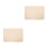 2Pièces Protège-Lit Réutilisable Beige Multicouche 5