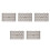 5Pièces Couvre-Tronc Arbre Plastique Protection Durable 9