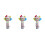 3Pièces Jouets Mains Bébé Peluche Multi Sonores Confortables 8